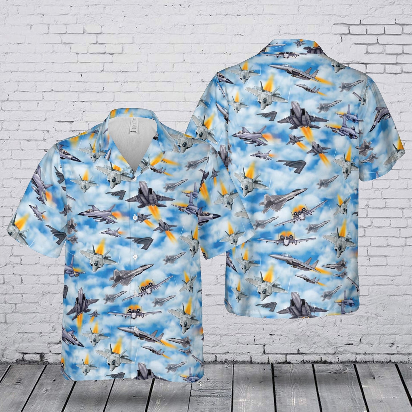 US Air Force Aircraft Hawaiian Shirt