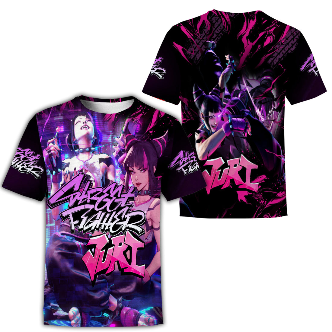 Street fighter 6 Juri Video Game Unisex T-shirt