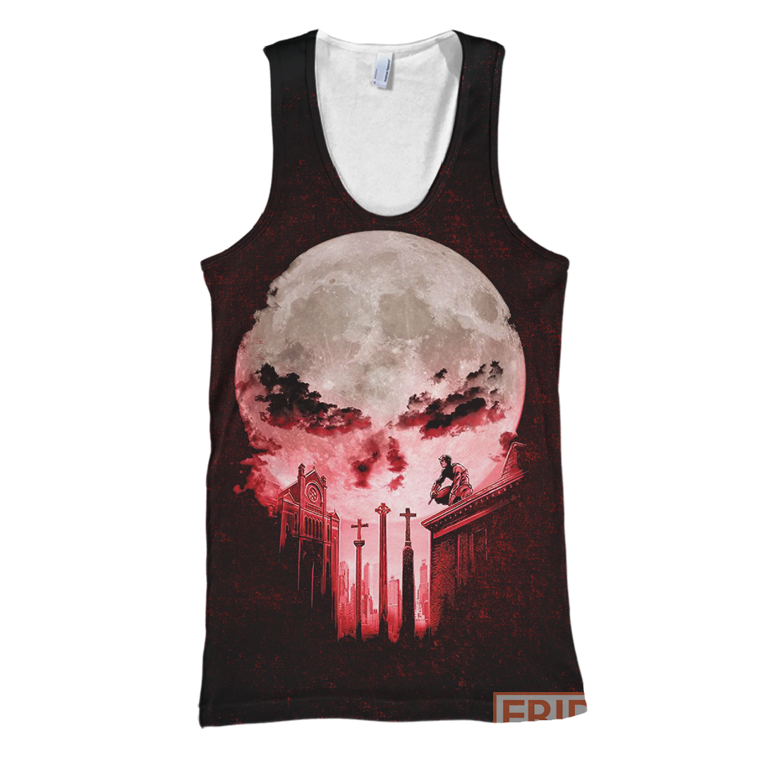 MV Punisher Hoodie Punisher Red Moon 3D Print T-shirt MV Punisher Shirt Sweater Tank 2026