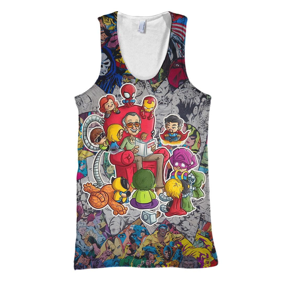 Stan Lee MV Hoodie Stan Lee Heros Art 3D Print T-shirt Awesome Stan Lee MV Shirt Sweater Tank 2026