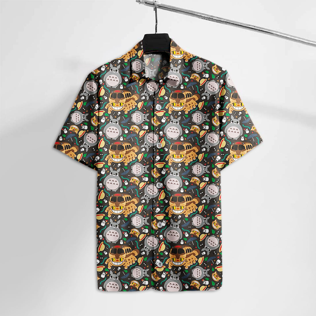 S.Ghibli Hawaiian Shirt S.Ghibli My Neighbor Toro Catbus Hawaii Tshirt High Quality S.Ghibli Aloha Shirt