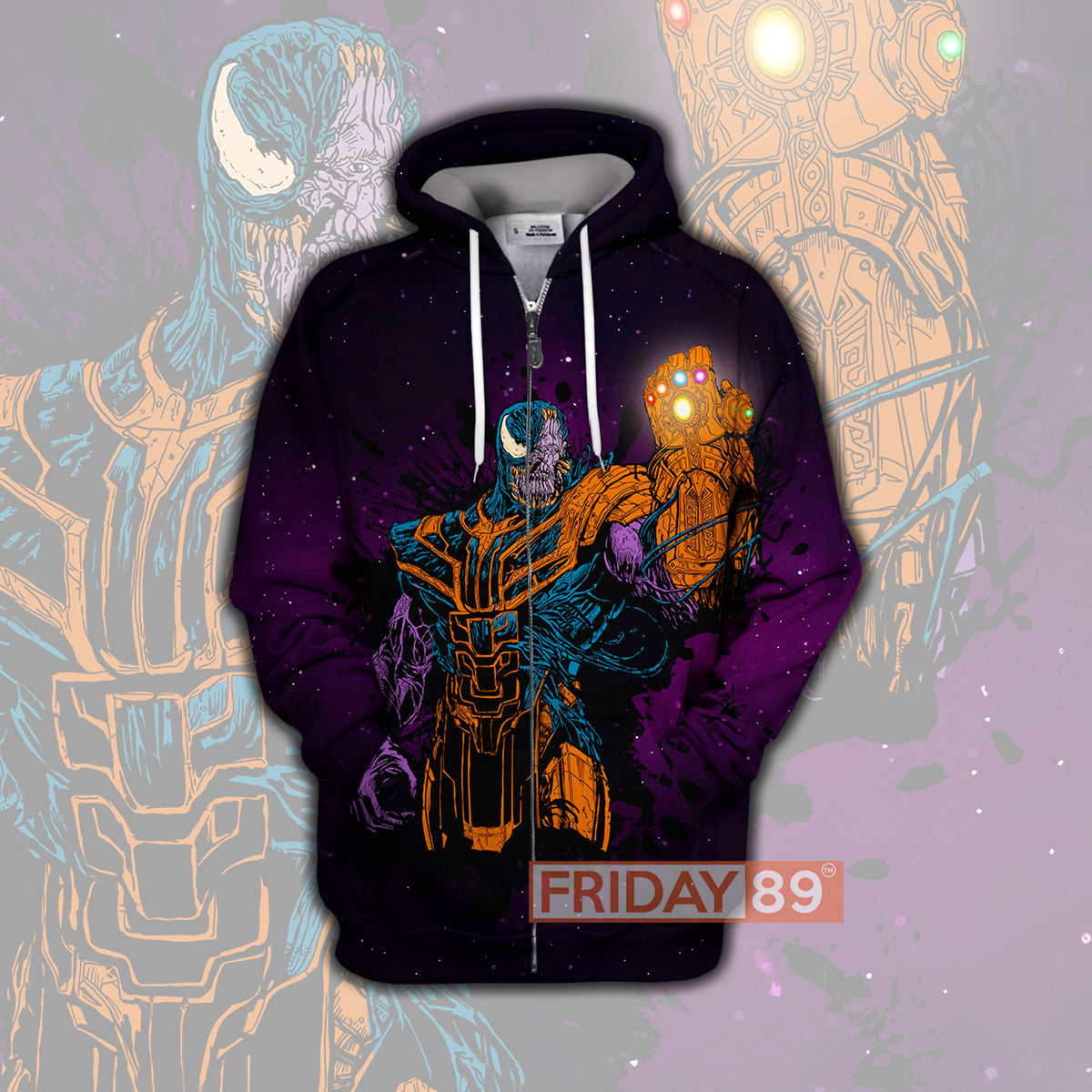 MV Hoodie Venom Infinity Shirt Thanos Venom Hoodie Amazing High Quality MV Venom Shirt Sweater Tank 2026