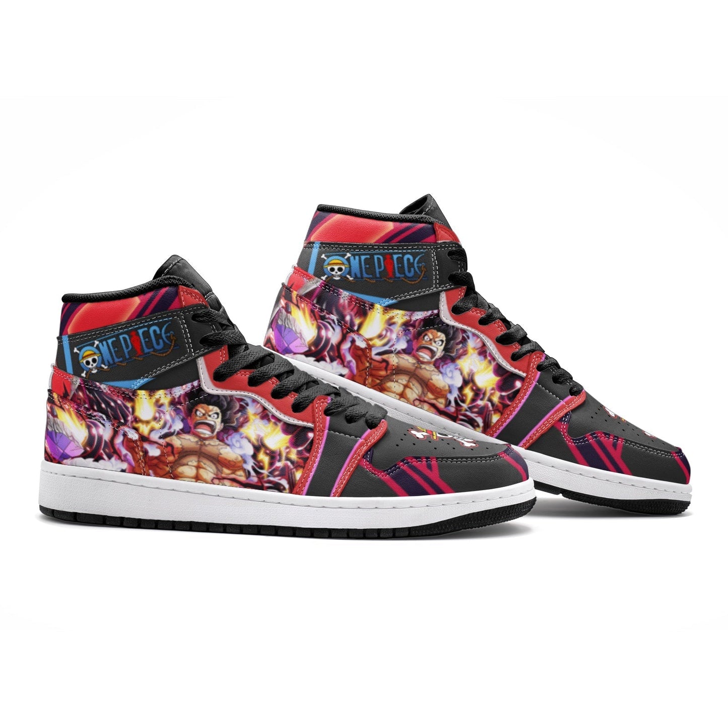 Monkey D. Luffy Gear 4th Snake Man One Piece JD1 Shoes