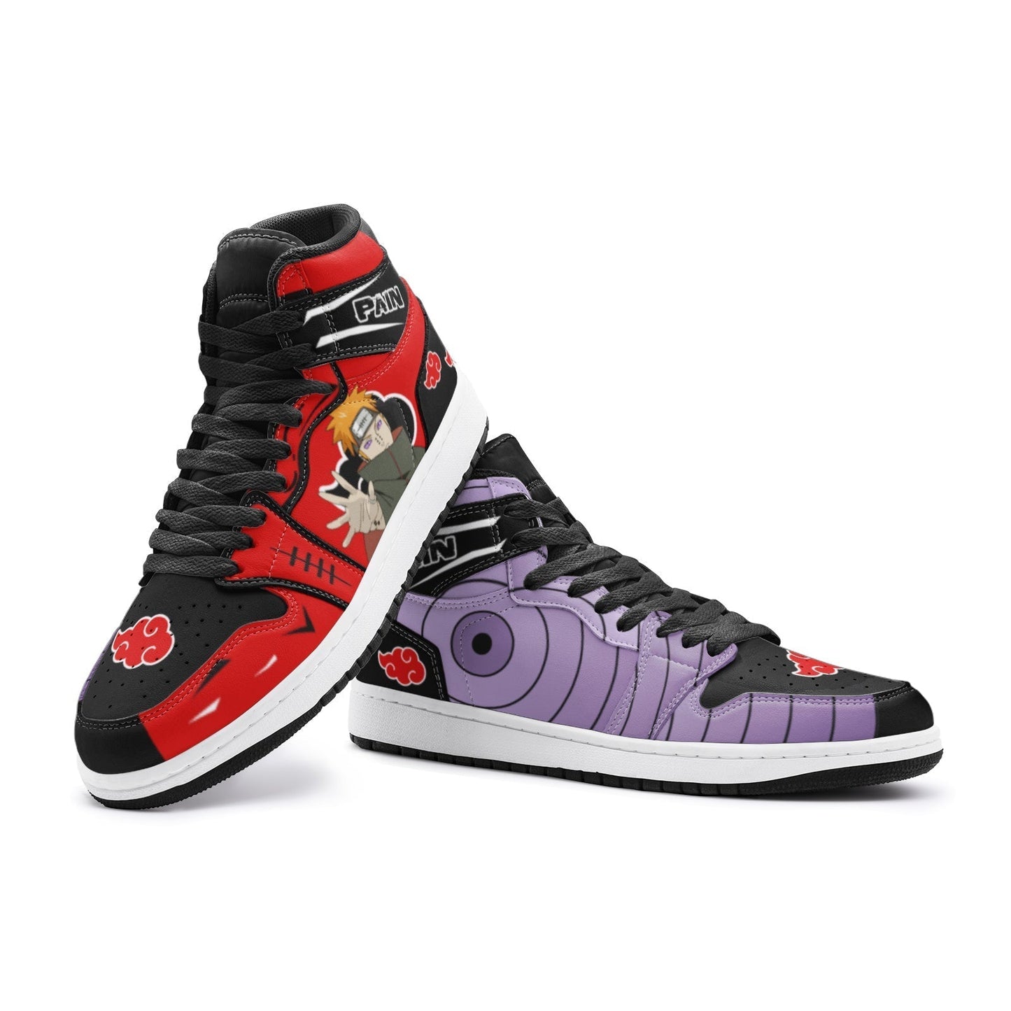 Pain Nagato Red Cloud Ninja JD1 Shoes