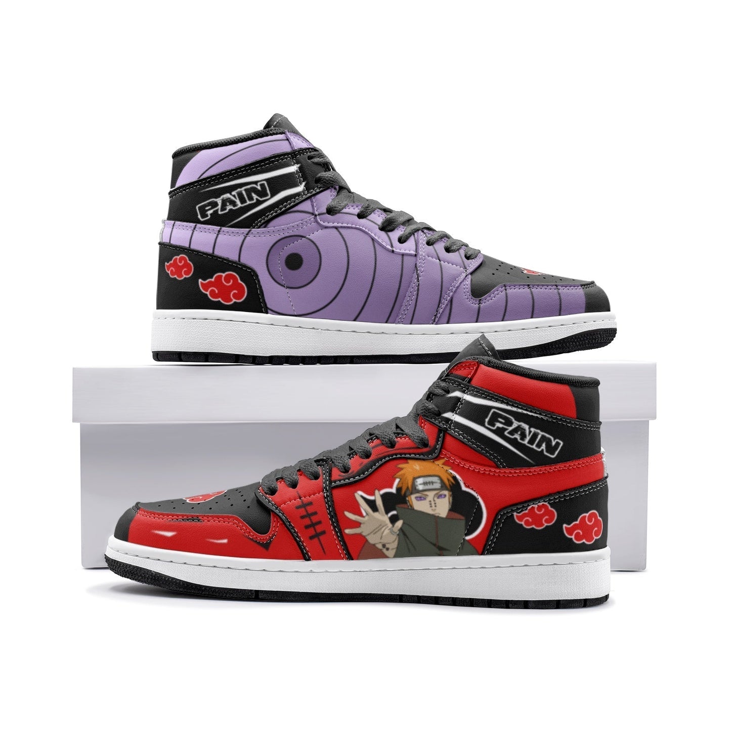 Pain Nagato Red Cloud Ninja JD1 Shoes