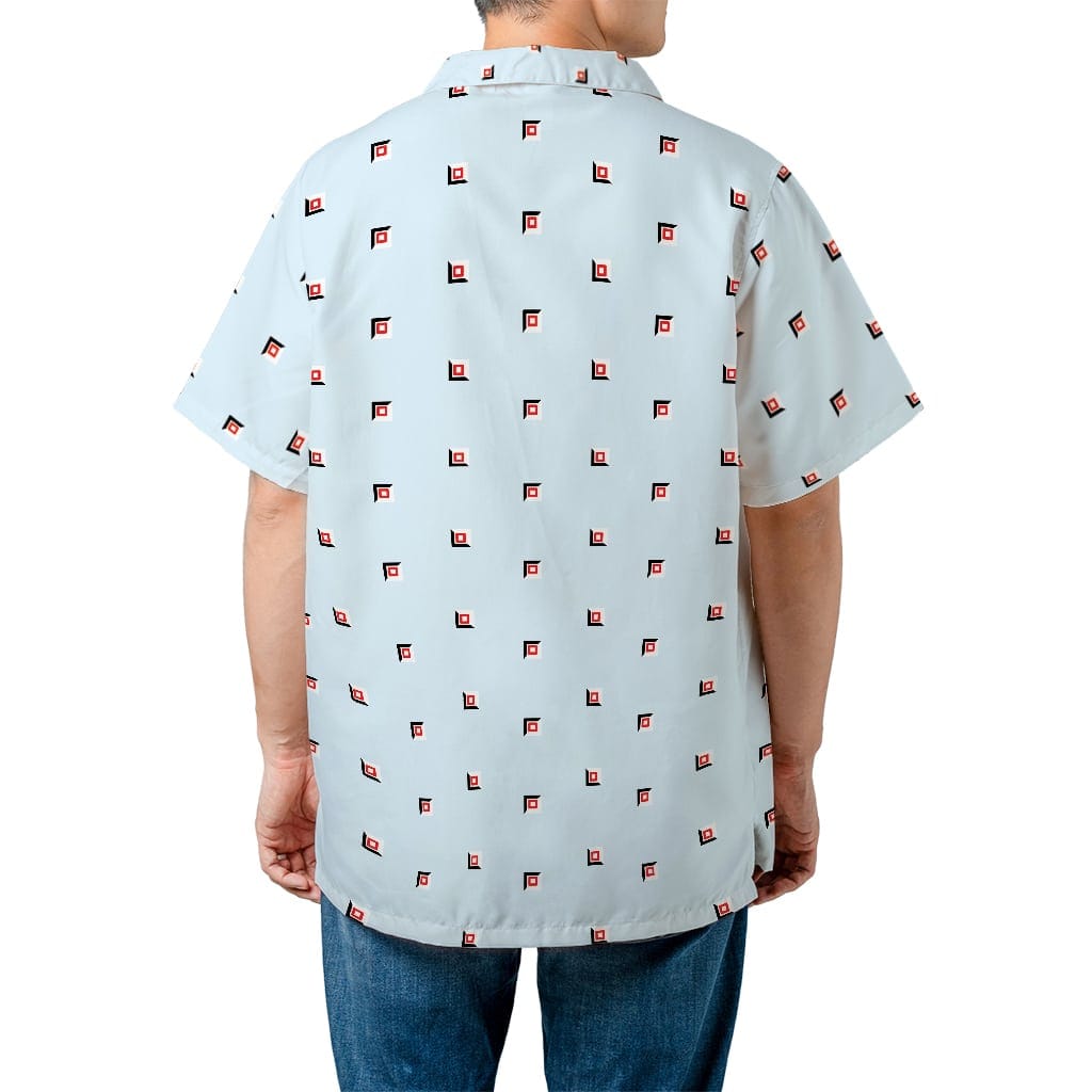 Seinfeld Cosmo Kramer Square Block Hawaiian Shirt - Tazila