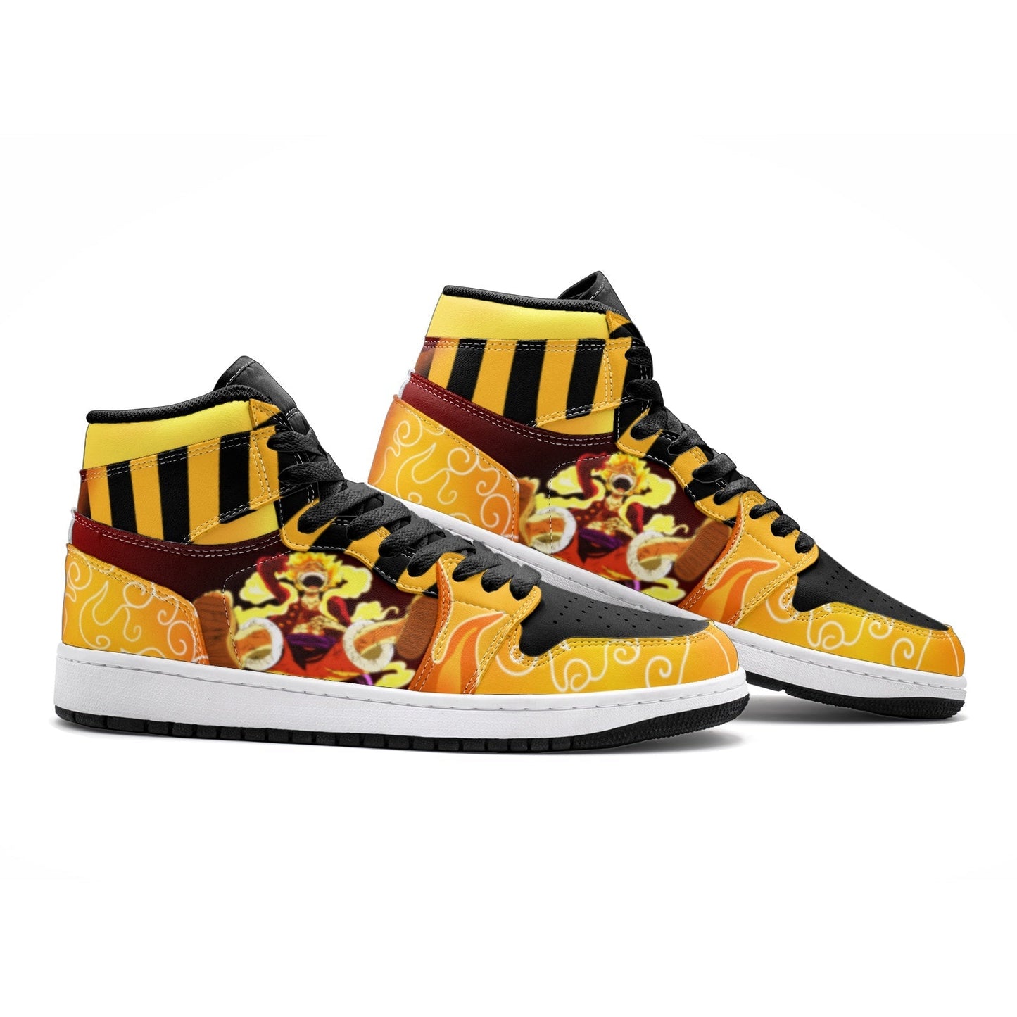 Sun God Luffy One Piece JD1 Shoes
