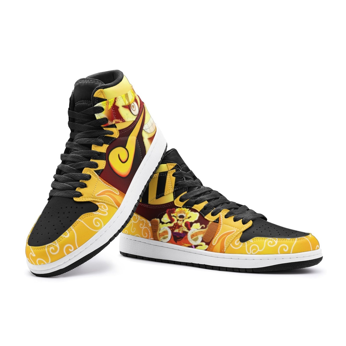 Sun God Luffy One Piece JD1 Shoes