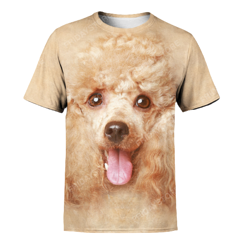 Gifury Dog Hoodie Poodle All Over Print 3D T-shirt Poodle Dog Graphic Shirt Dog Hoodie Sweater Tank 2028