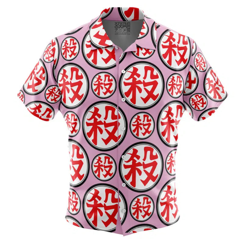 Mercenary Tao Pai Pai Dragon Ball Z Button Up Hawaiian Shirt