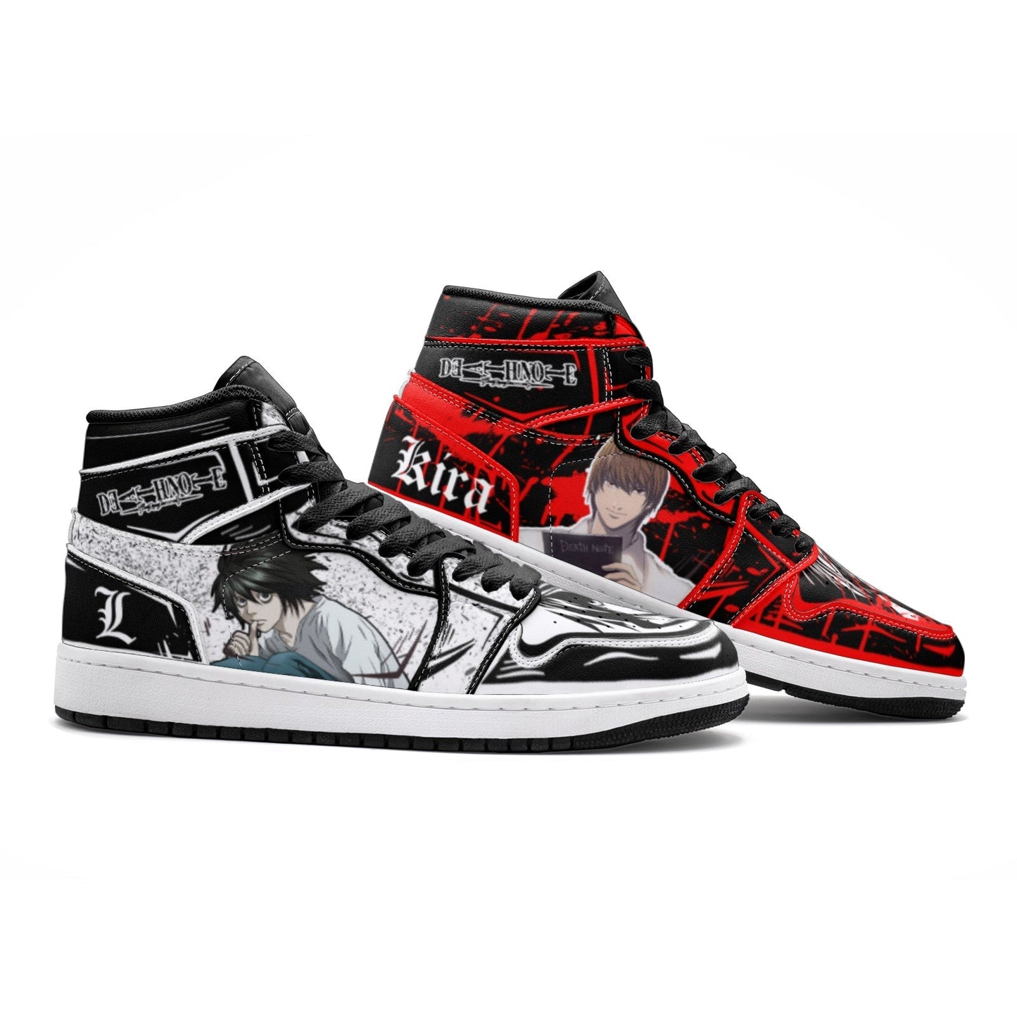 Yagami Light Kira and L Lawliet Death Note JD1 Shoes