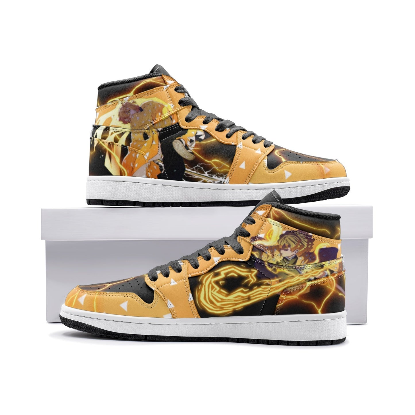 Zenitsu Thunder Breathing Demon Slayer JD1 Shoes
