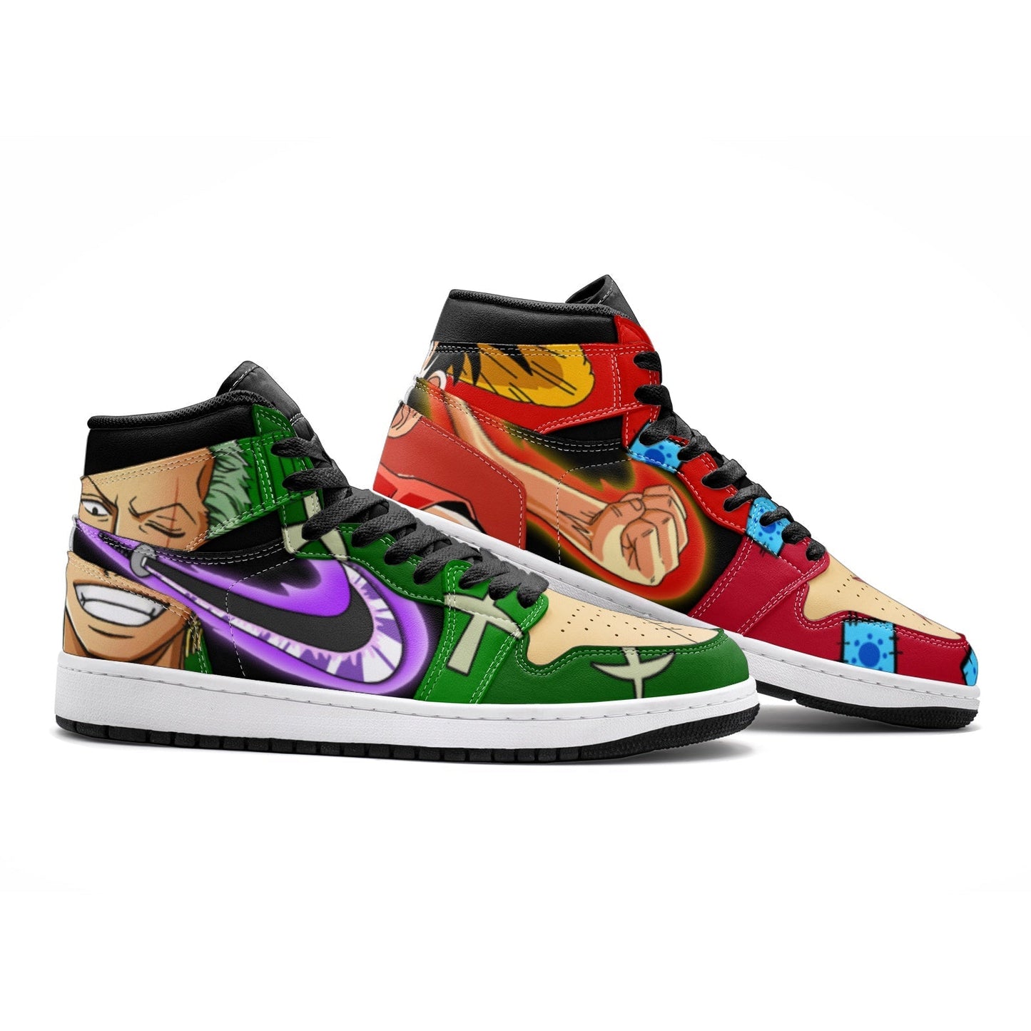 Zoro and Luffy One Piece JD1 Shoes