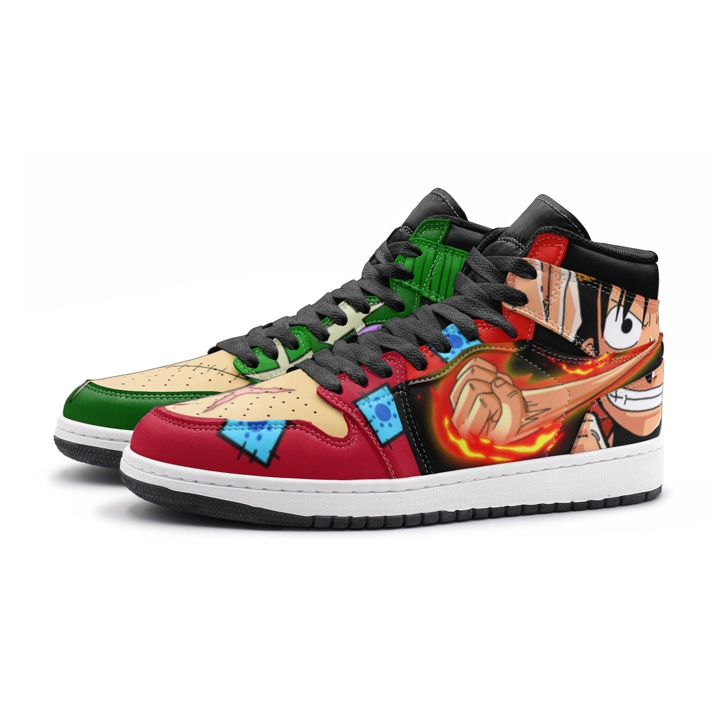 Zoro and Luffy One Piece JD1 Shoes