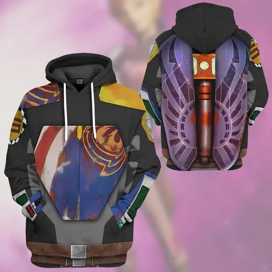 SW Shirt Sabine Wren Costume 3d T-shirt SW Hoodie For Fan Ault
