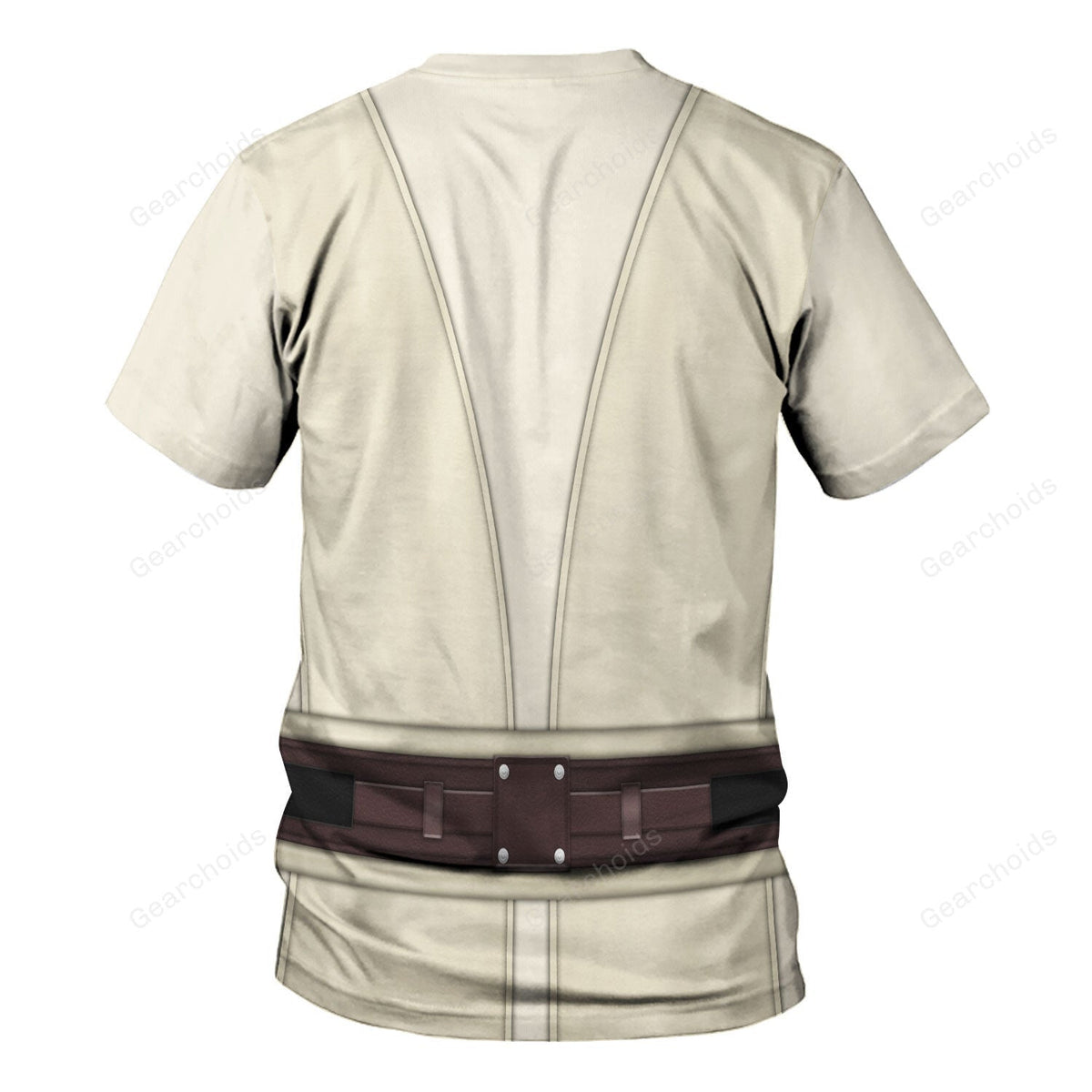 Stwa Qui-Gon Jinn's Jedi Robes Costume - 3D TShirt CSSWR083