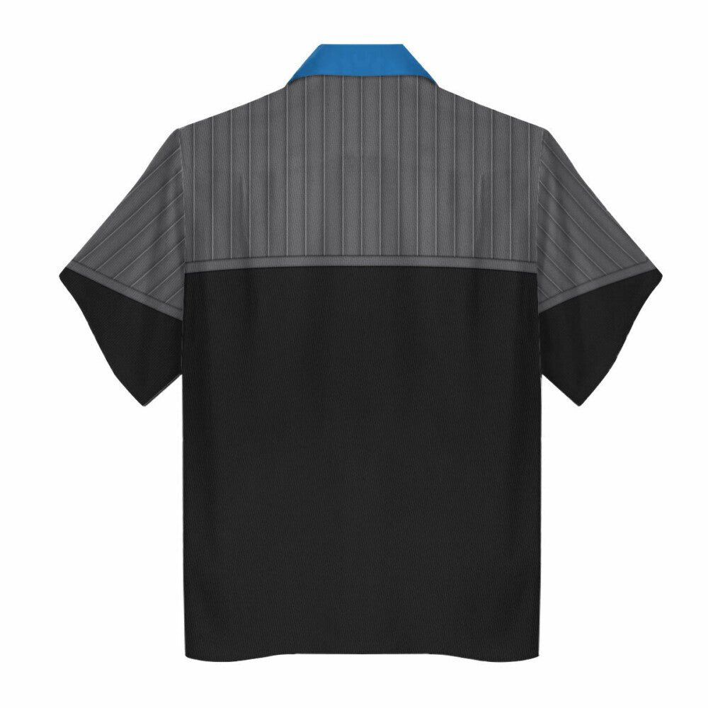 SaTr Standard Uniform 2370s Science Division Cool Hawaiian Shirt