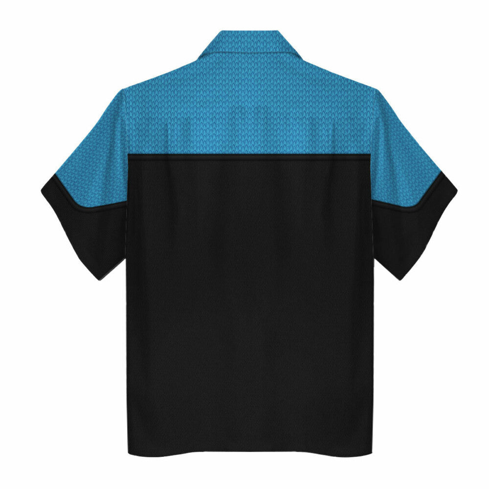 SaTr Starfleet Sciences Uniform Cool Hawaiian Shirt
