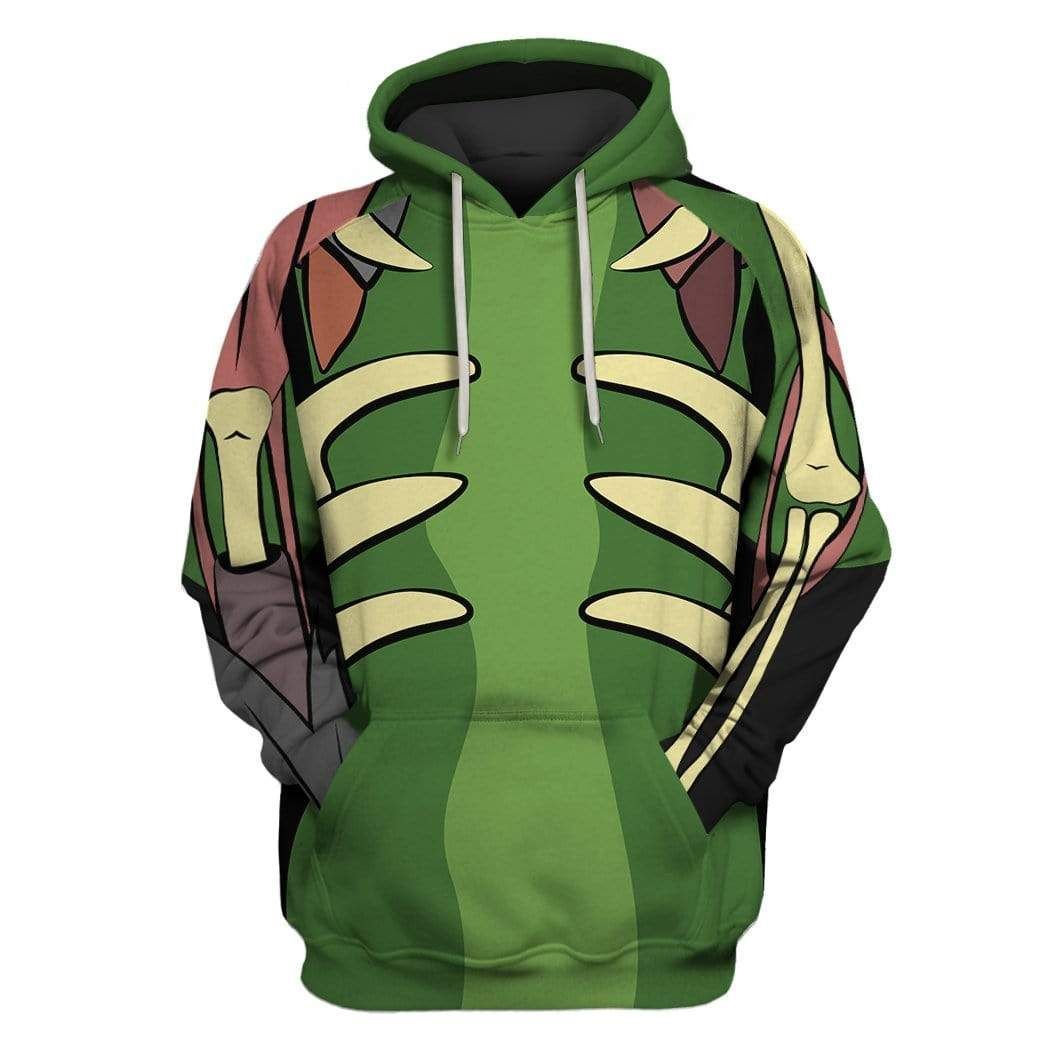 Rick And Morty T-shirt Pickle Rick Costume Green T-shirt Hoodie   Apparel For Fan