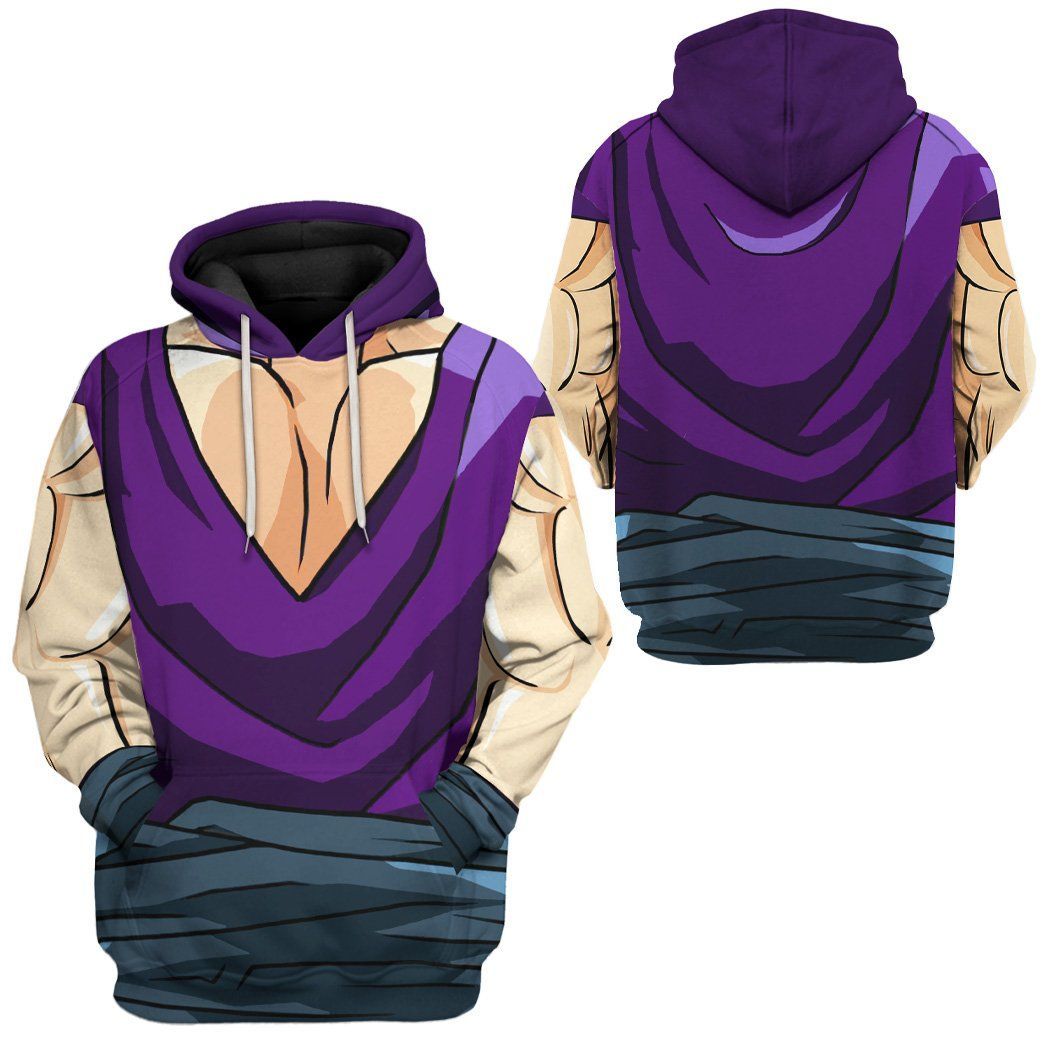 Dragon Ball Z Hoodie Son Gohan In Dragon Ball Z Costume 3d Hoodie