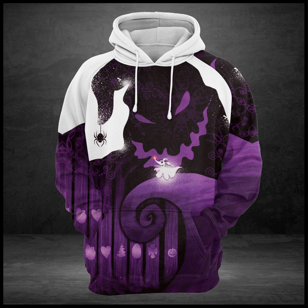 TNBC Hoodie Oogie Boogie Zero Purple Hoodie