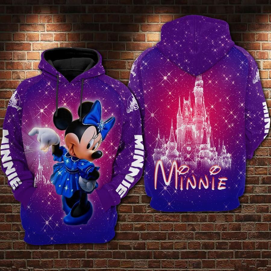DN Hoodie Minnie Hoodie Minnie DN Castle Twinkle Purple Hoodie