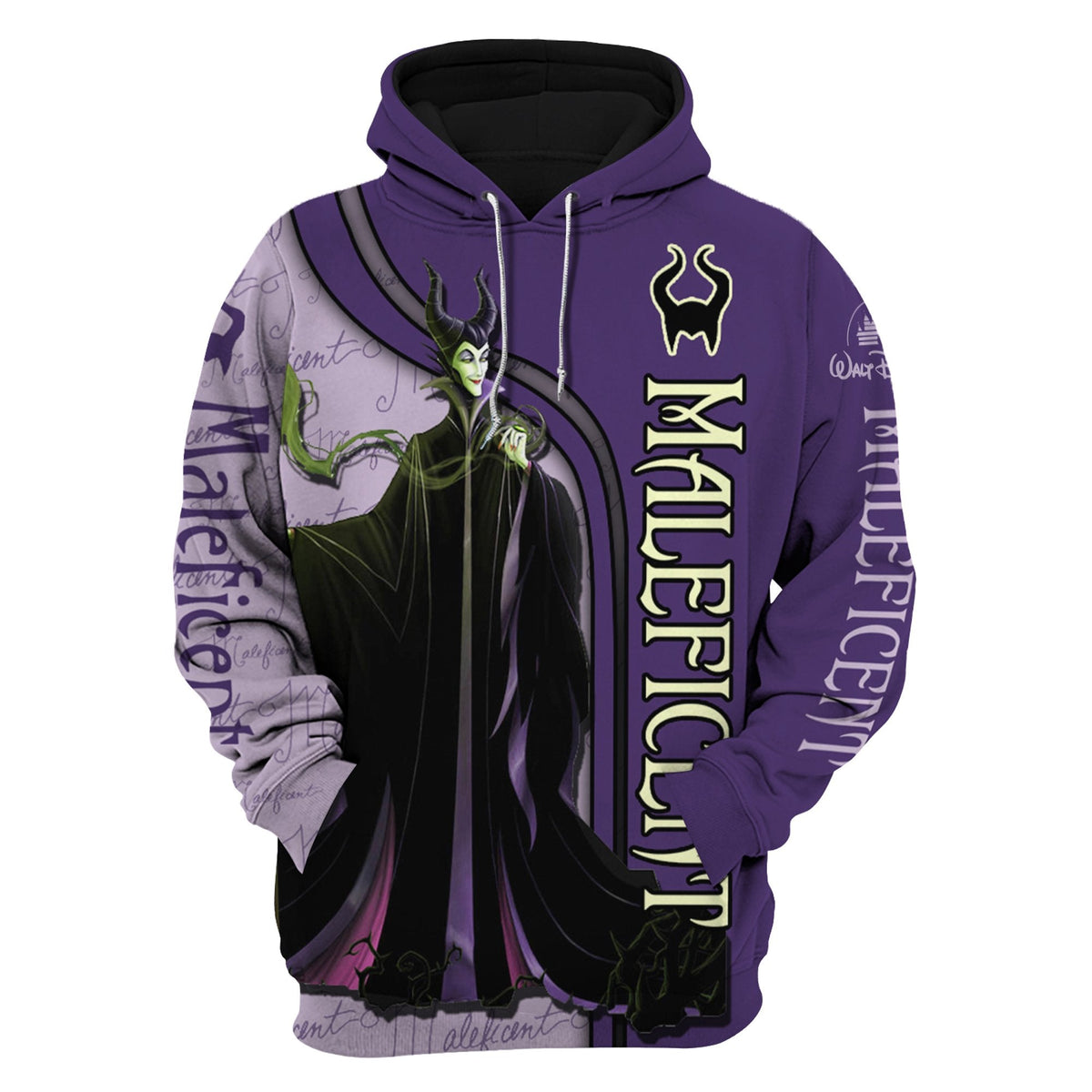 DN Hoodie DN Villain Maleficient Purple Hoodie