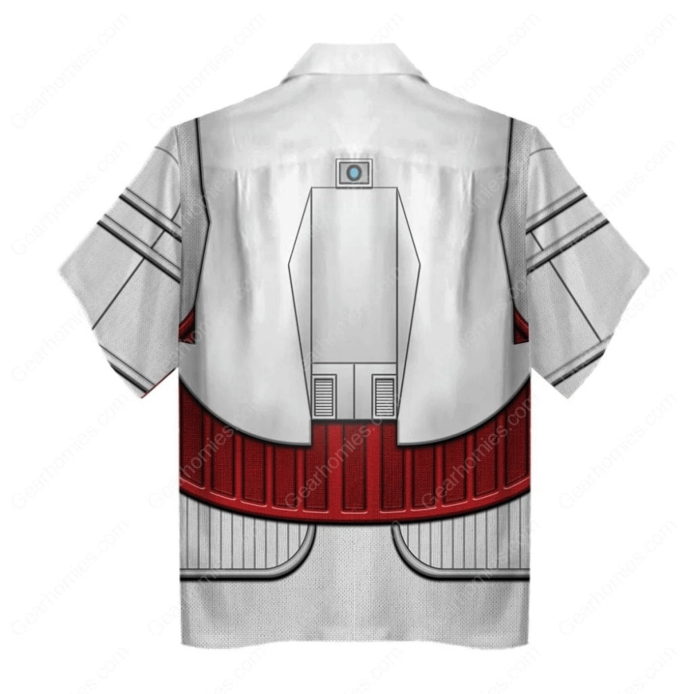 SaTr ST First Contact Captain Picard EVA Suit Cool Hawaiian Shirt