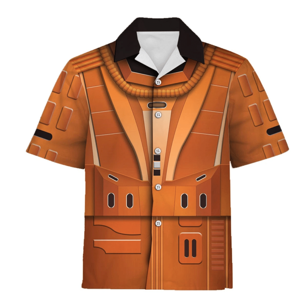 SaTr Spock Space Suit Cool Hawaiian Shirt
