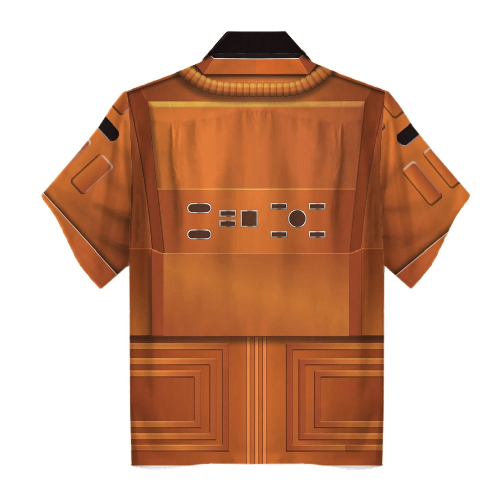 SaTr Spock Space Suit Cool Hawaiian Shirt