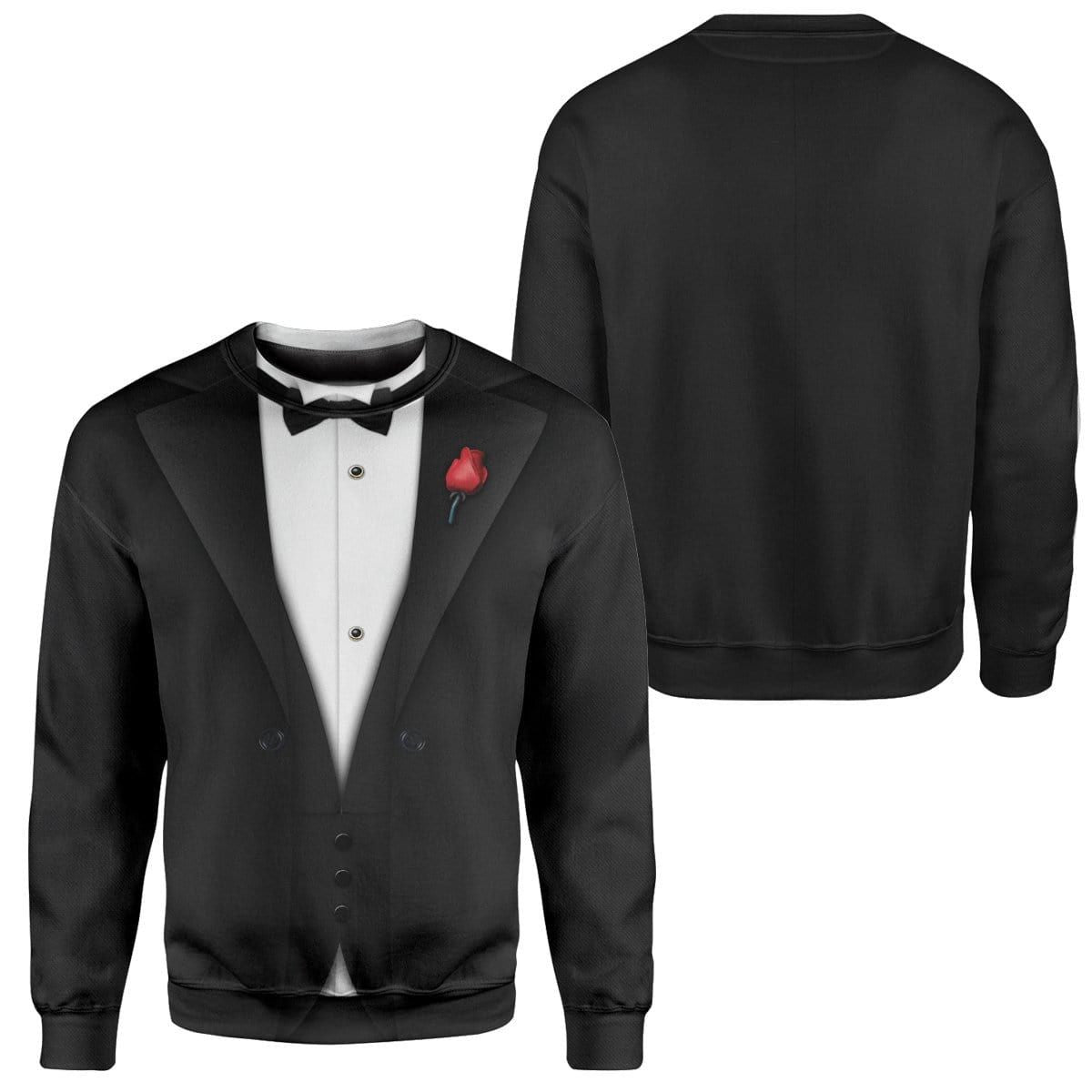 QT209112Hf Custom Cosplay Costume The God Jesusfather Zipped Hoodie Sweatshirt