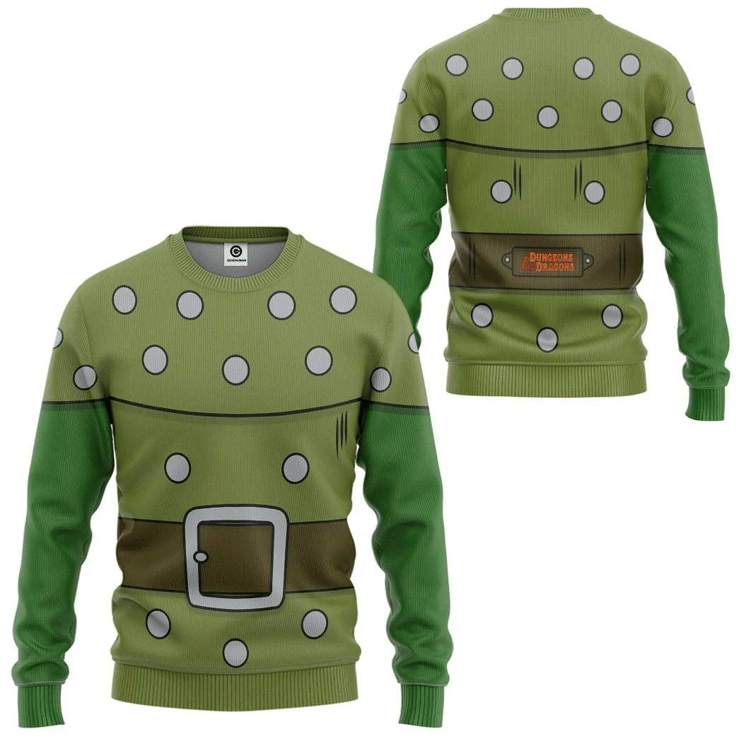 Hank The Ranger Dungeons And Dragon Custom Cosplay Hoodie QT301153Hf