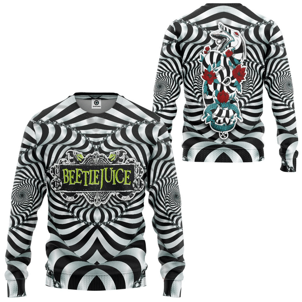 Beetlejuice Sandworm Custom Tshirt Hoodie QT206170Hf