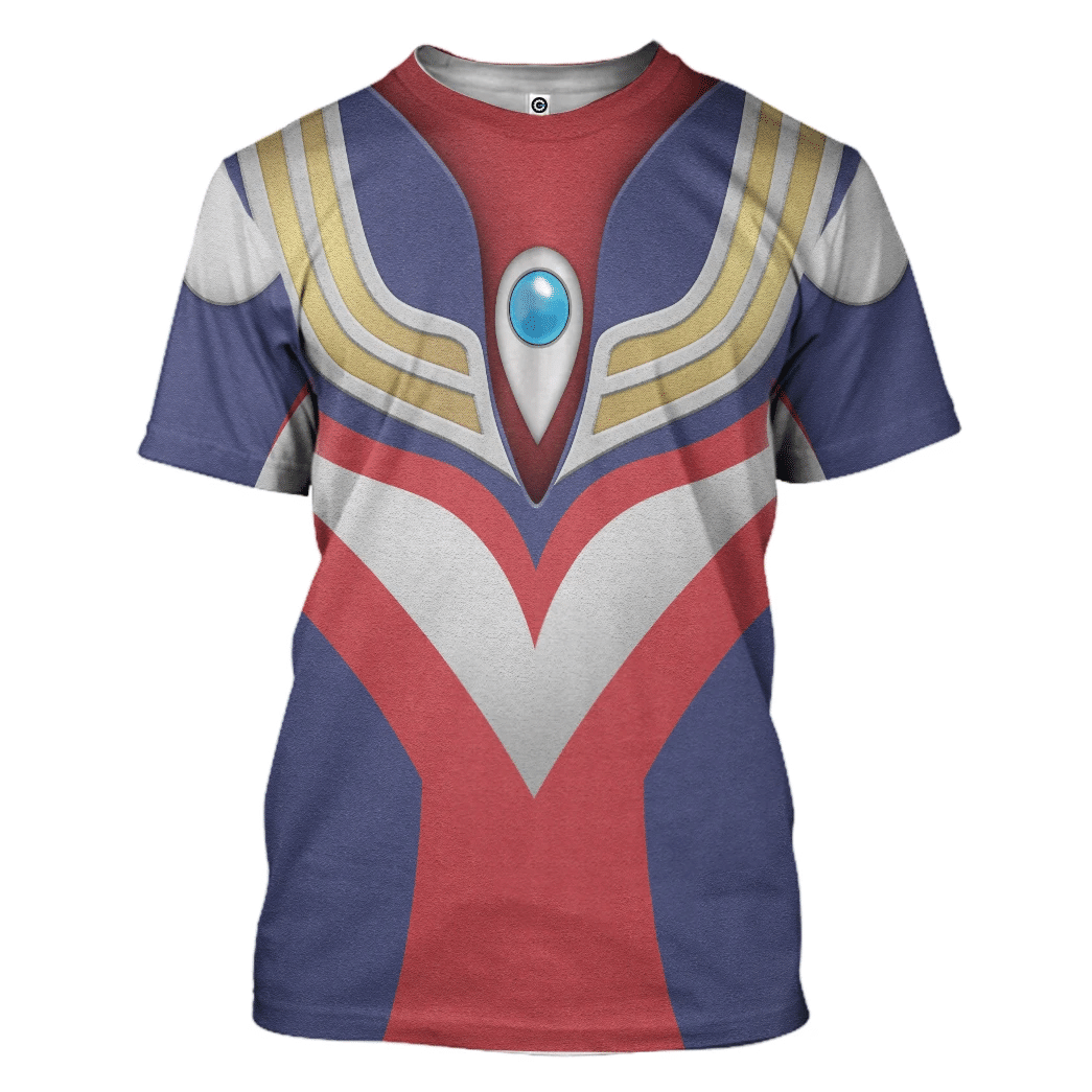 Ultraman Tiga Custom Cosplay Costume Hoodie QT302488Hc