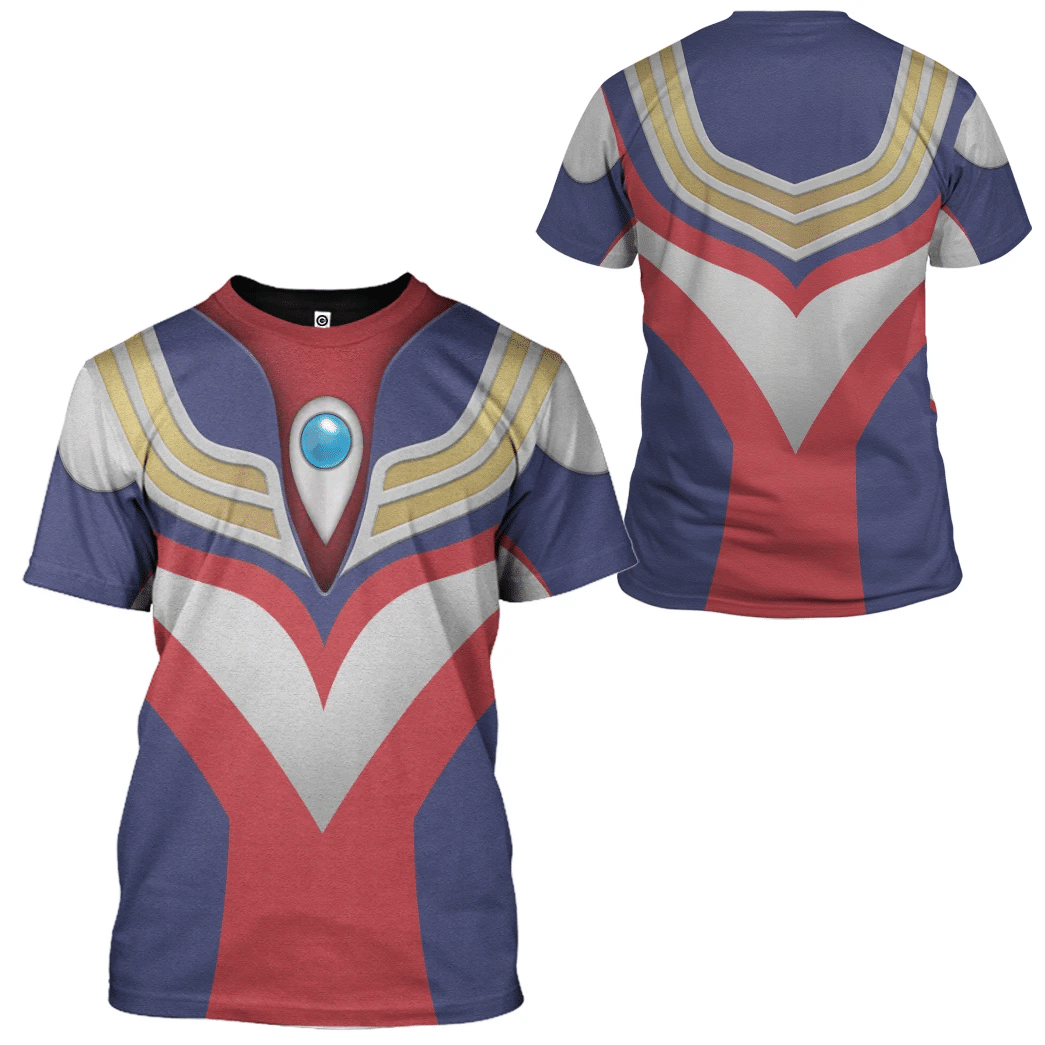 Ultraman Tiga Custom Cosplay Costume Hoodie QT302488Hc