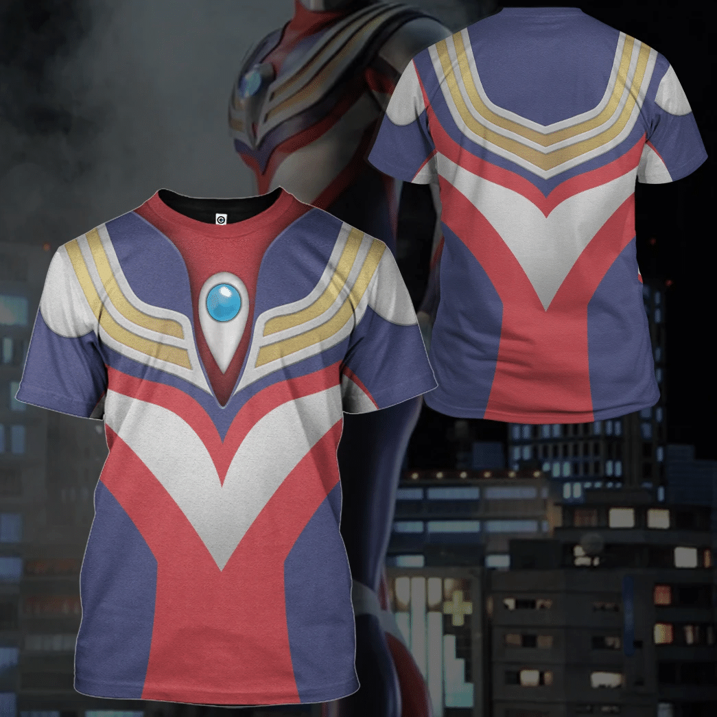 Ultraman Tiga Custom Cosplay Costume Hoodie QT302488Hc
