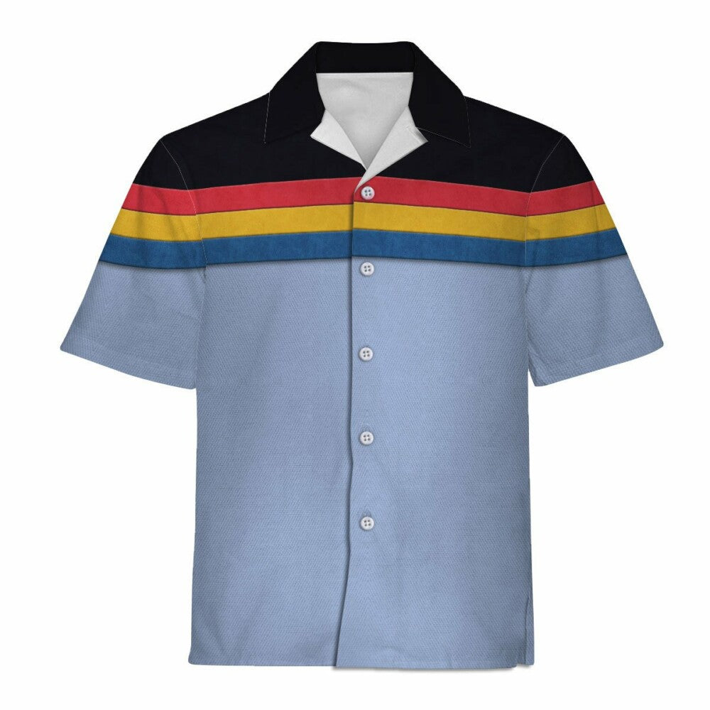 SaTr Wesley Crusher Cool Hawaiian Shirt