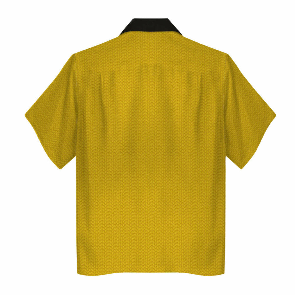 SaTr Into Darkness Gold Cool Hawaiian Shirt