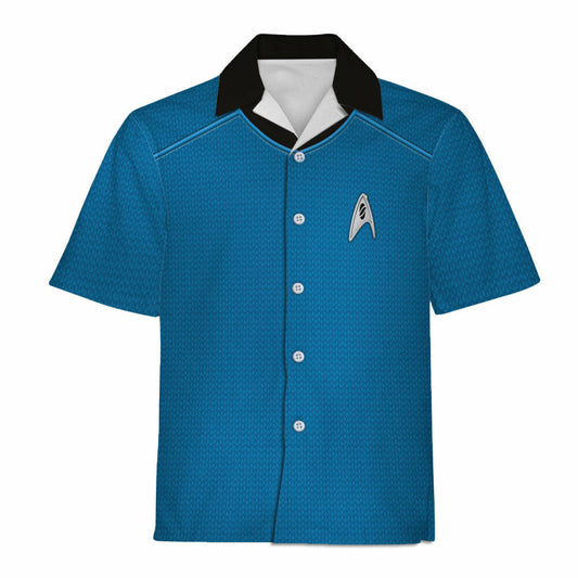 SaTr Into Darkness Blue Cool Hawaiian Shirt