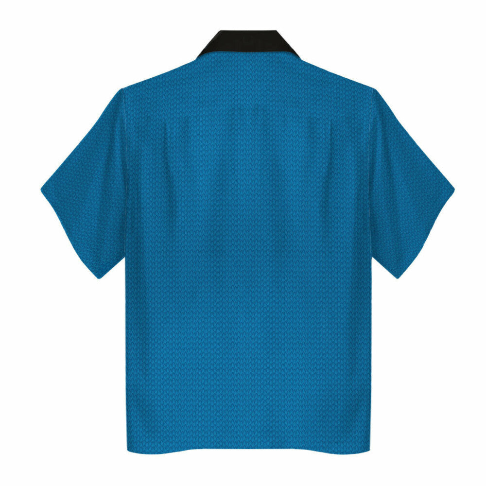 SaTr Into Darkness Blue Cool Hawaiian Shirt