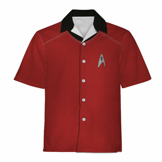 SaTr Into Darkness Red Cool Hawaiian Shirt