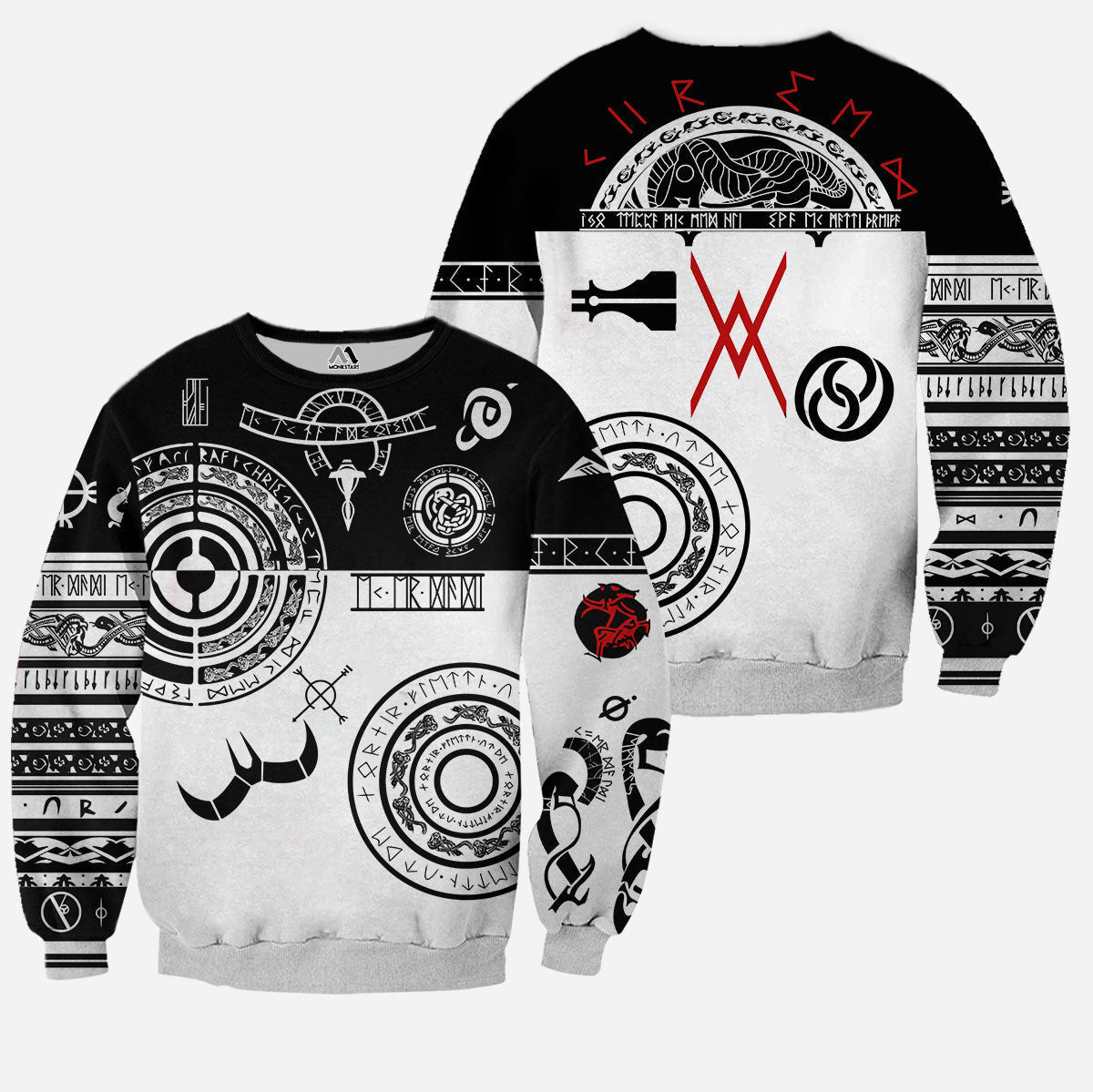 Baldur Tattoo Art Hoodie QT301025Hf