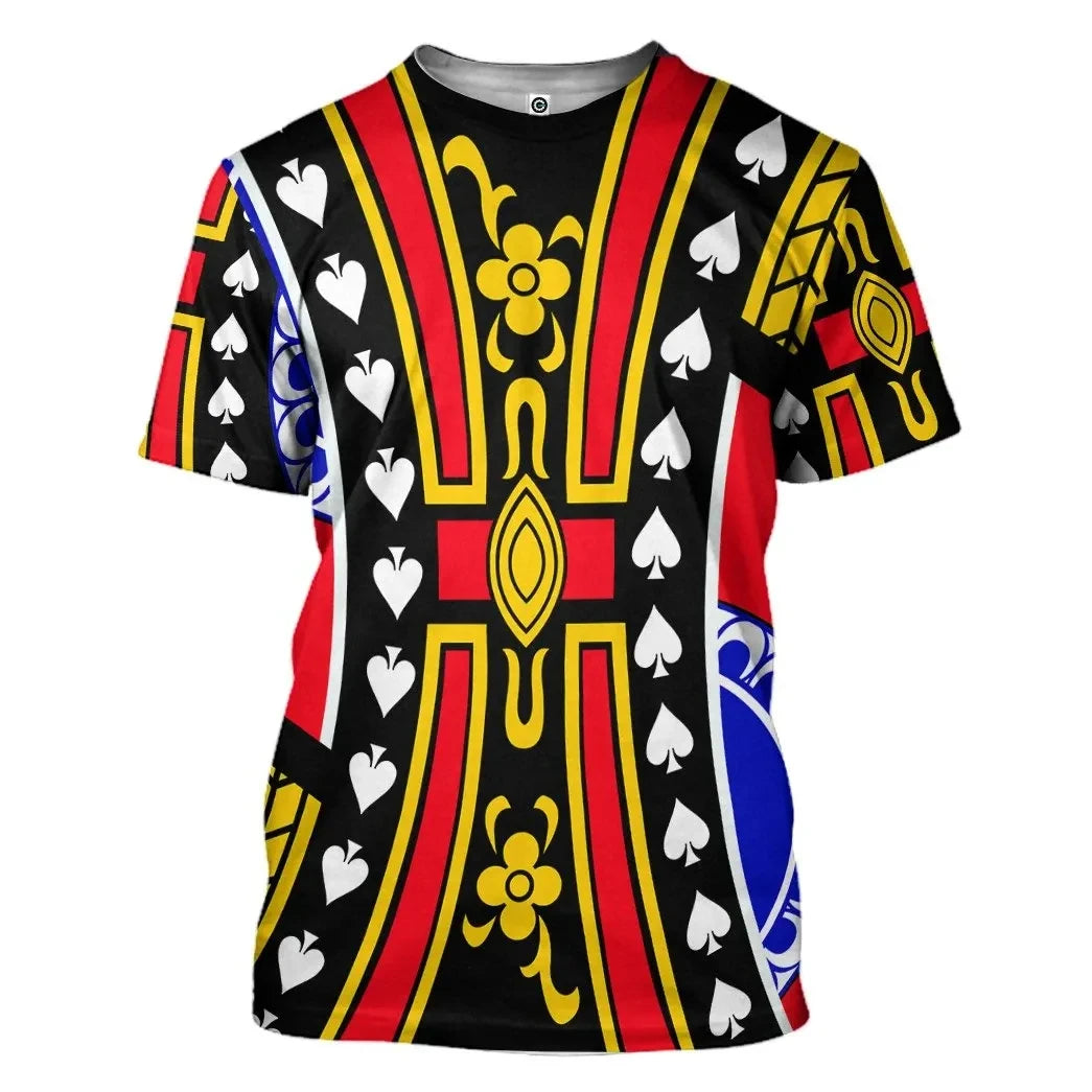 King of Spades David Custom Cosplay Costume Hoodie QT209383Hf