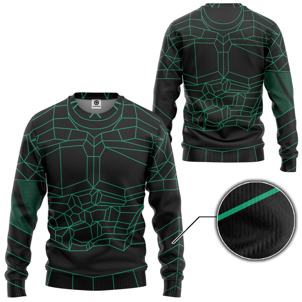 Power Rangers Villains Ecliptor Cosplay Costume - Hoodie QT4090904