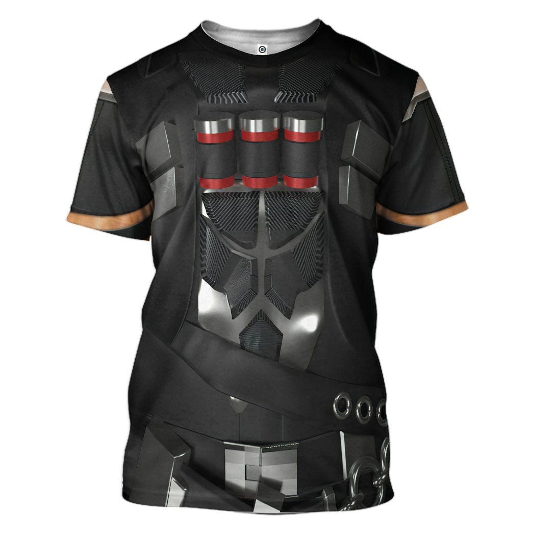 Reaper Overwatch Custom Cosplay Costume Hoodie QT308934