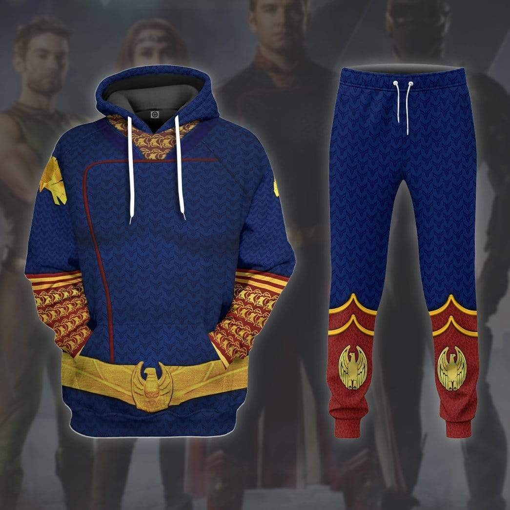 Homelander The Boys Custom Cosplay Costume Hoodie QT210402Hg