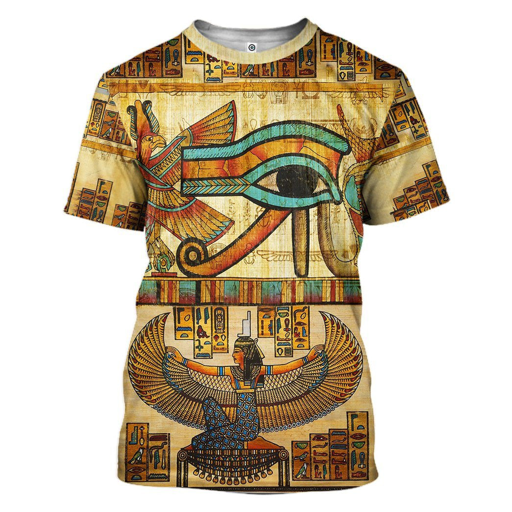 Egypt Eyes Of Ra Custom Tshirt Sweatshirt Hoodie QT211749Hg