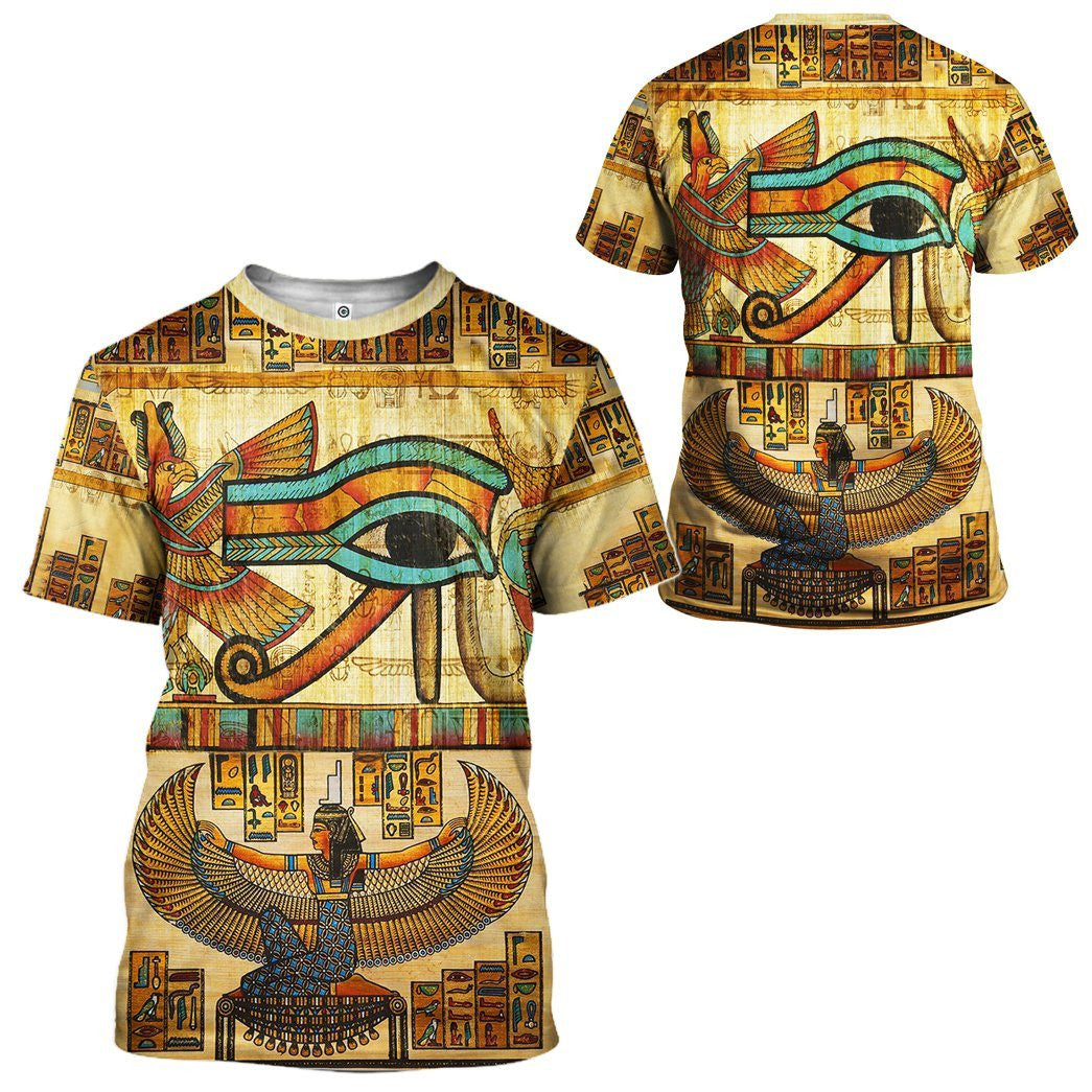 Egypt Eyes Of Ra Custom Tshirt Sweatshirt Hoodie QT211749Hg