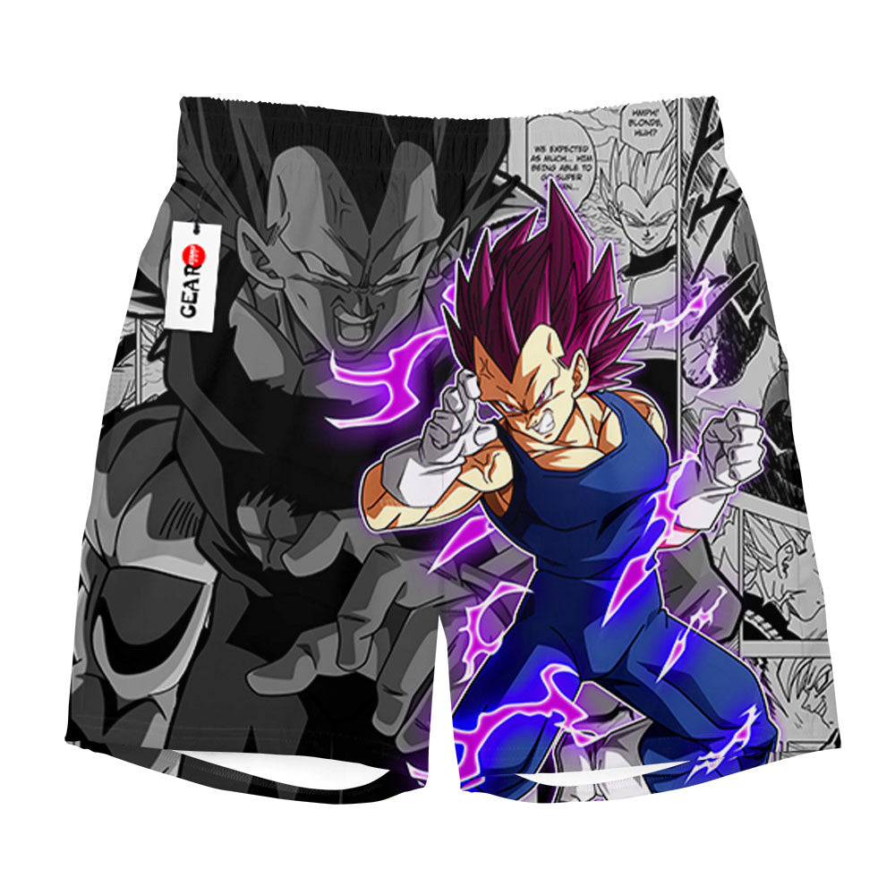 Vegeta Ultra Ego Beach Shorts Manga Edition