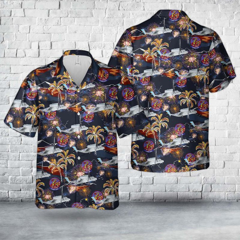 US Marine Corps VMM-268 MV-22B Osprey, 4th Of July Hawaiian Shirt